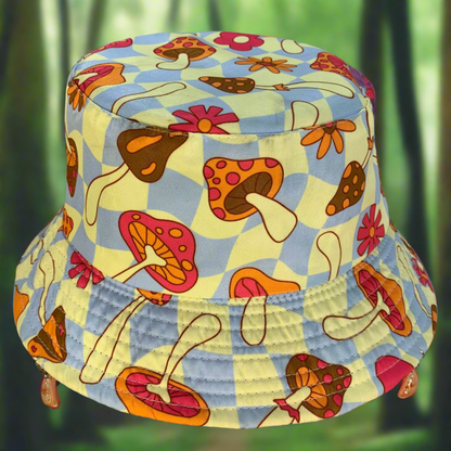 Mod Mushie Mama! Chain and Charm Bucket Hat