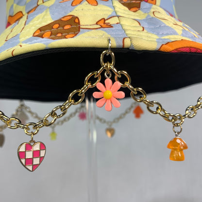 Mod Mushie Mama! Chain and Charm Bucket Hat