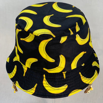 GO BANANAS! Monkey and Bananas Chained and Charmed Bucket Hat