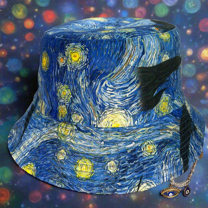 Eye On Van Gogh! Chained and Charmed Bucket Hat