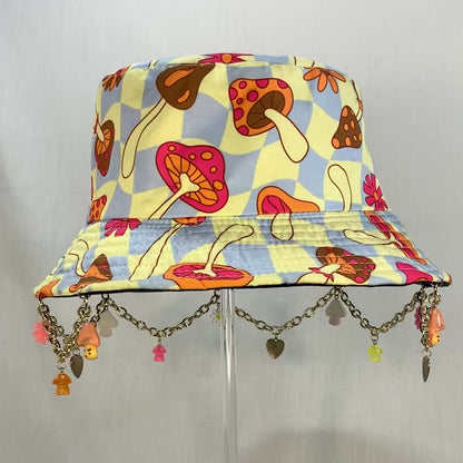 Mod Mushie Mama! Chain and Charm Bucket Hat