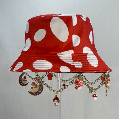 Mayor of Mushietown! Fairytale Cottage Chain and Charm Bucket Hat